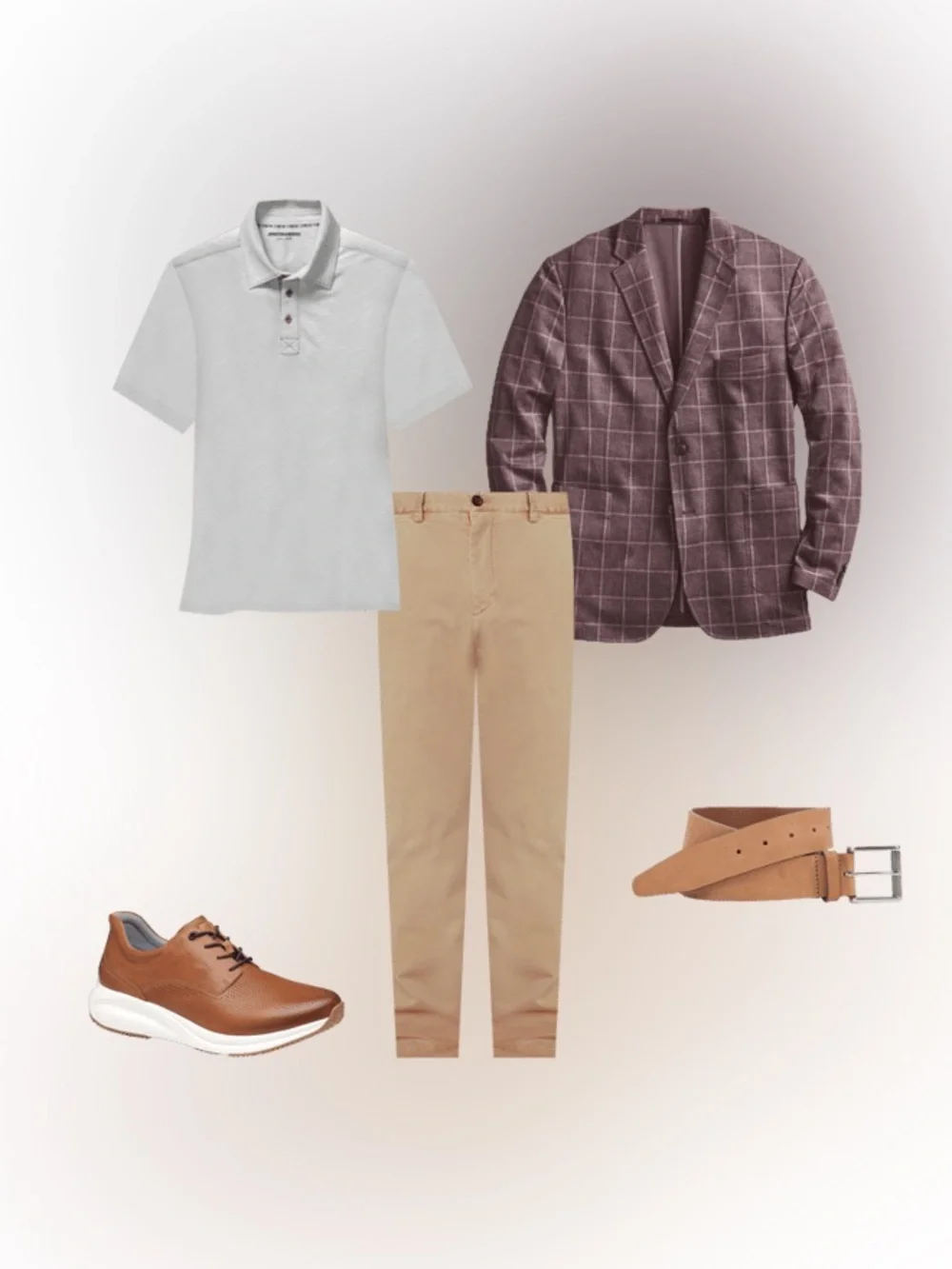 JOHNSTON & MURPHY men’s Vintage Slub Polo